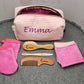 trousse de toilette rose personnalisée Emma