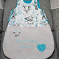 Gigoteuse Personnalisée Garçon 0-6m et 6-12m - Calincaline.be
