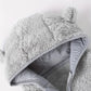 Veste Polaire Enfant -Gris- | Message Brodé | De 6mois à 2 ans