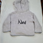 Veste Polaire Enfant -Gris- | Message Brodé | De 6 à 18 mois - Calincaline.be