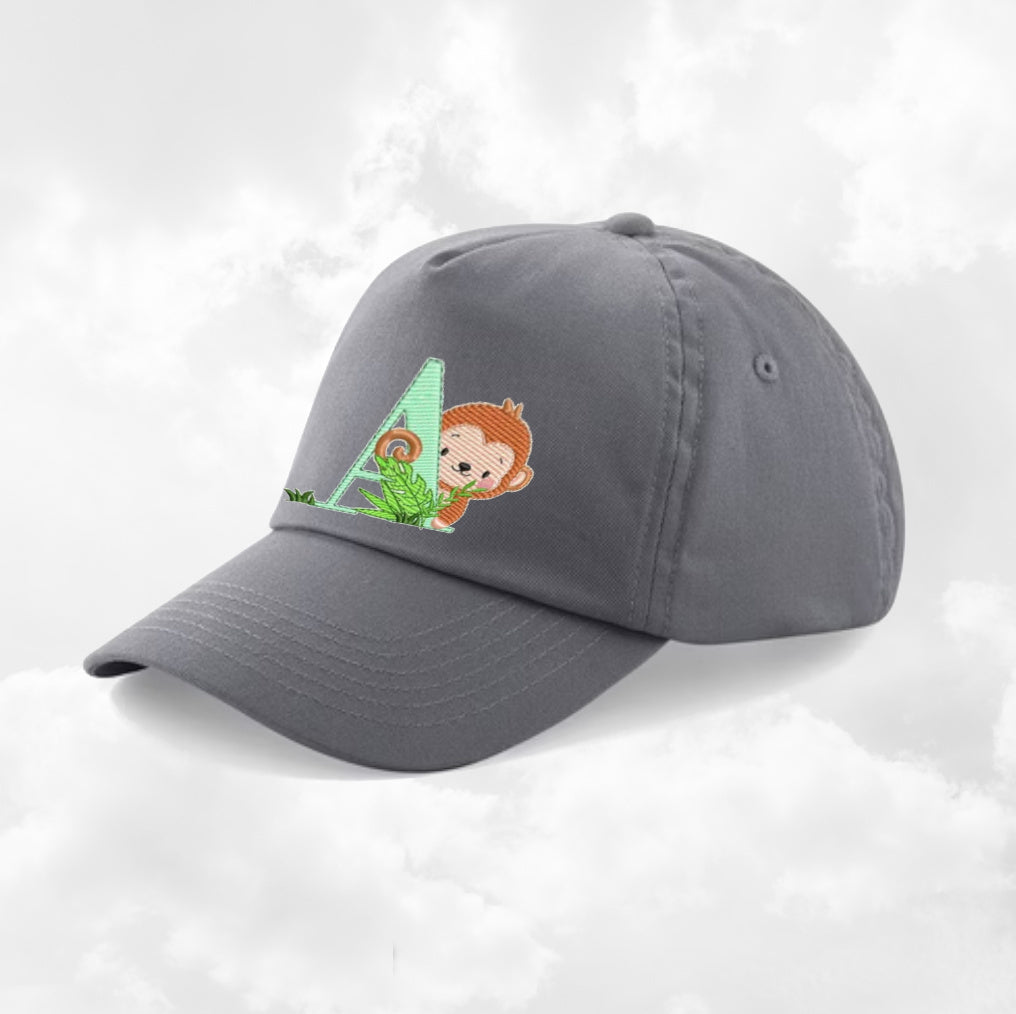 Casquette Enfant Personnalisée | Gris | Tour de tête 50cm à 62cm