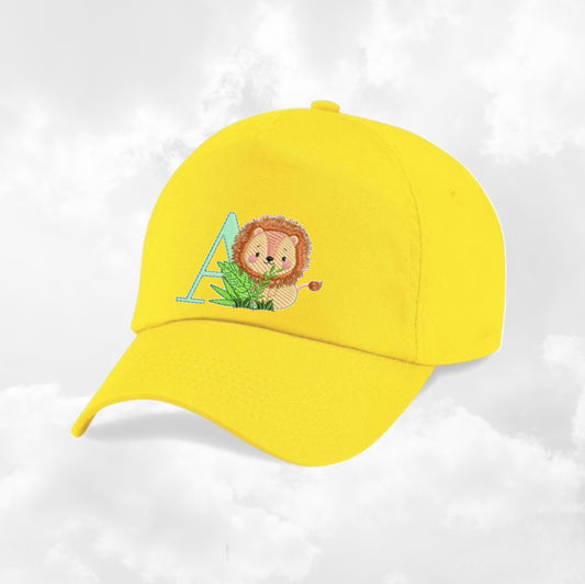 Casquette Enfant Personnalisée | Jaune | Tour de tête 50cm à 62cm