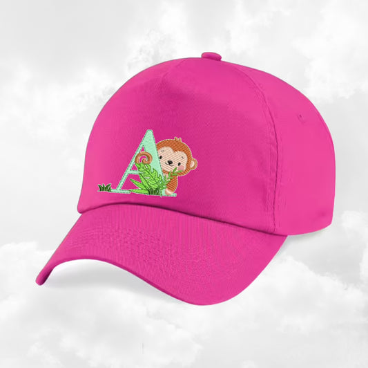 Casquette Enfant Personnalisée | Rose Fuchsia | Tour de tête 50cm à 62cm