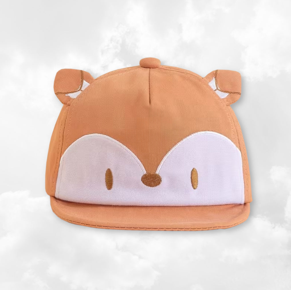 Casquette Enfant Renard 0-3 ans | Tour de tête 46cm à 48cm