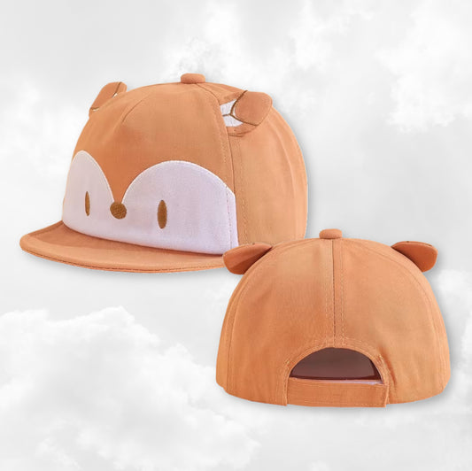 Casquette Enfant Renard 0-3 ans | Tour de tête 46cm à 48cm
