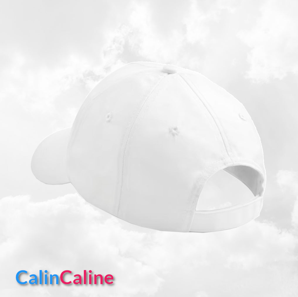Casquette Enfant Personnalisée | Blanc | Tour de tête 50cm à 62cm | 100% Coton