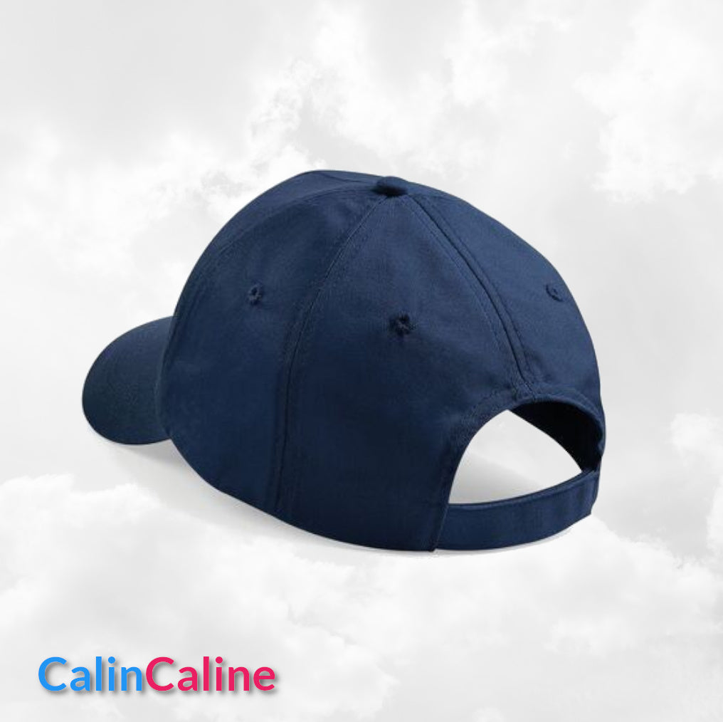 Casquette Enfant Personnalisée | Bleu Marine | Tour de tête 50cm à 62cm