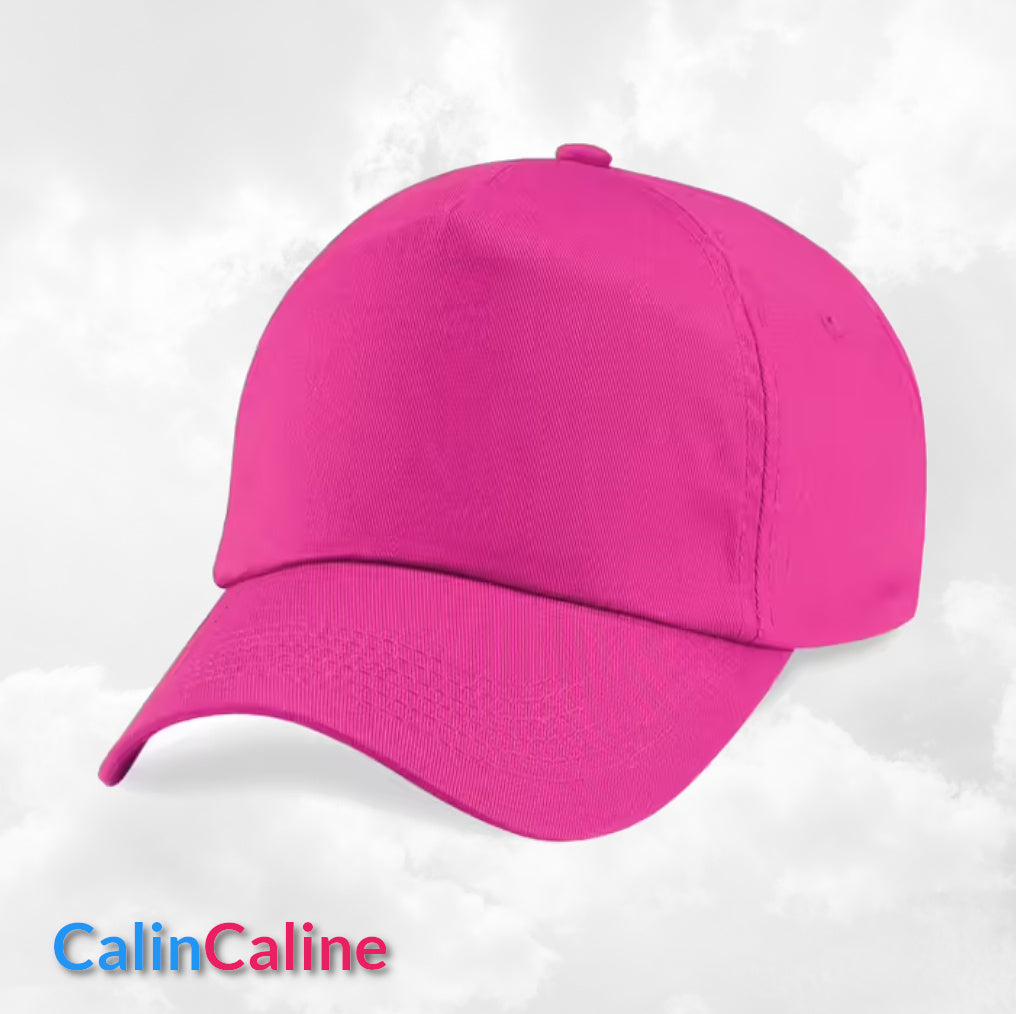 Casquette Enfant Personnalisée | Rose Fuchsia | Tour de tête 50cm à 62cm