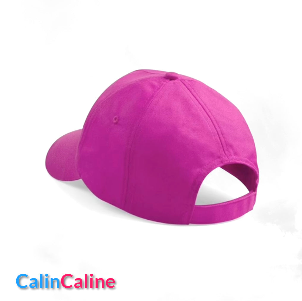 Casquette Enfant Personnalisée | Rose Fuchsia | Tour de tête 50cm à 62cm