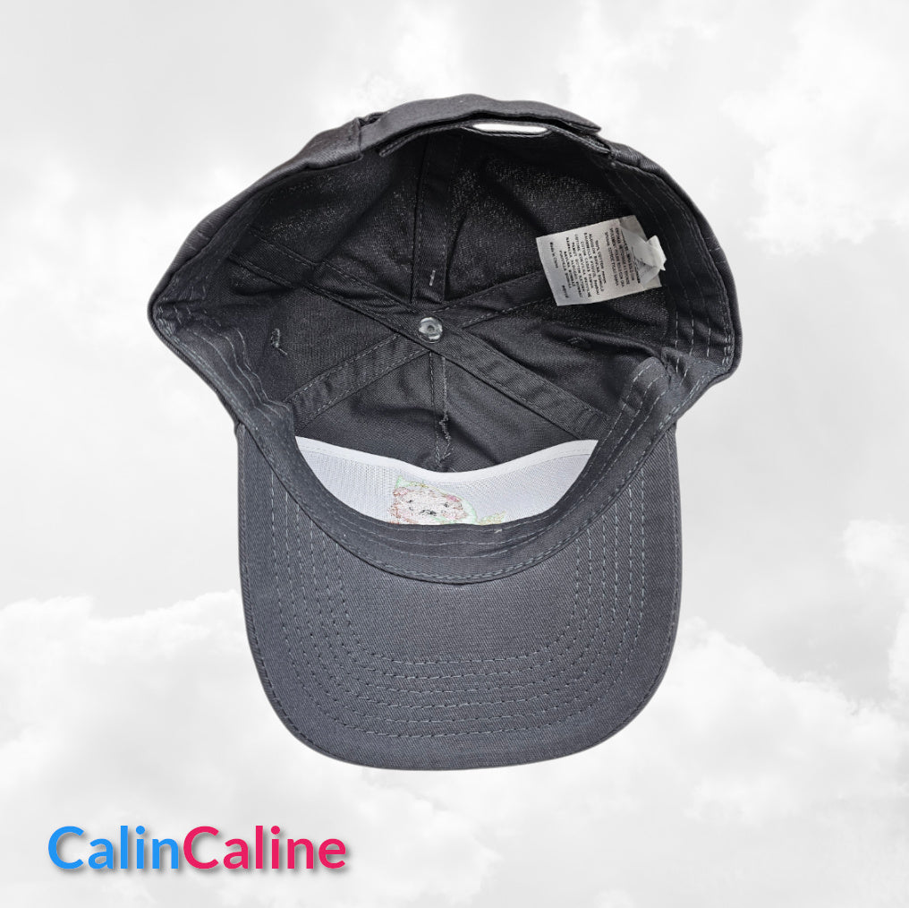 Casquette Enfant Personnalisée | Gris | Tour de tête 50cm à 62cm