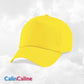 Casquette Enfant Personnalisée | Jaune | Tour de tête 50cm à 62cm