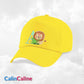 Casquette Enfant Personnalisée | Jaune | Tour de tête 50cm à 62cm