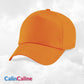 Casquette Enfant Personnalisée | Orange | Tour de tête 50cm à 62cm