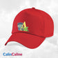 Casquette Enfant Personnalisée | Rouge Vif | Tour de tête 50cm à 62cm