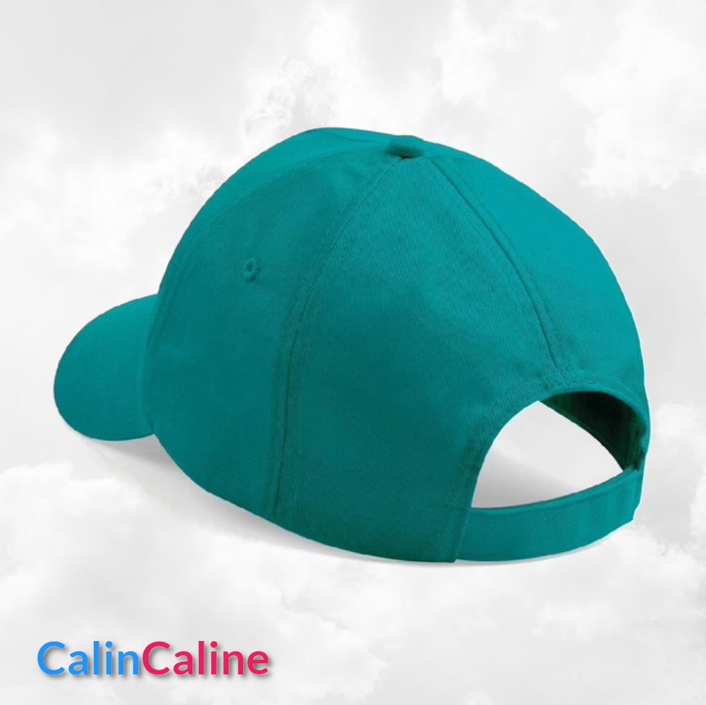 Casquette Enfant Personnalisée | Vert Emeraude | Tour de tête 50cm à 62cm