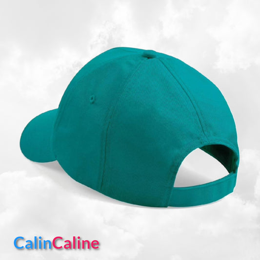 Casquette Enfant Personnalisée | Vert Emeraude | Tour de tête 50cm à 62cm