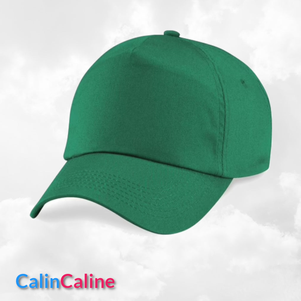Casquette Enfant Personnalisée | Vert Prairie | Tour de tête 50cm à 62cm