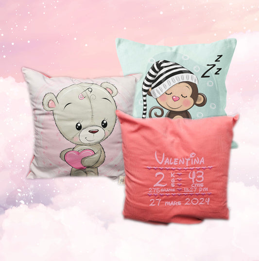 Create Your Vuli Birth Pillow | Choice Panel | 35cm x 35cm