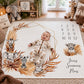 Couverture Etape Savane Brun | A personnaliser | 95cm x 75cm