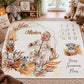 Couverture Etape Savane Brun | A personnaliser | 95cm x 75cm