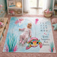 Couverture Etape Photo Tortue de Mer Rose | A personnaliser | 95cm x 75cm