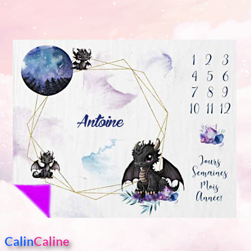Couverture Etape Dragon | A personnaliser | 95cm x 75cm