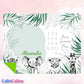 Couverture Etape Savane Vert | A personnaliser | 95cm x 75cm