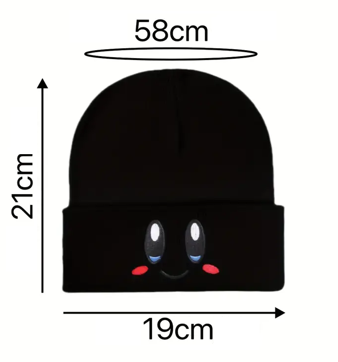 Bonnet Smile Blanc Personnalisé Avec Prénom | Taille Unique