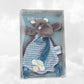 Doudou & Attache Sucette Bazile Personnalisé | BabyNat