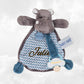 Doudou & Attache Sucette Bazile Personnalisé | BabyNat