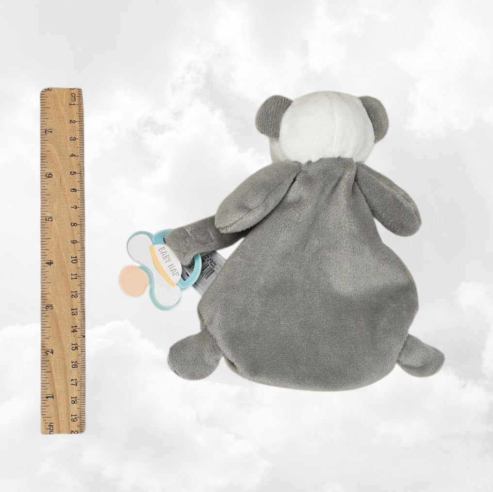 Coffret Doudou & Attache Sucette Panda Personnalisé | BabyNat