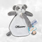 Coffret Doudou & Attache Sucette Panda Personnalisé | BabyNat