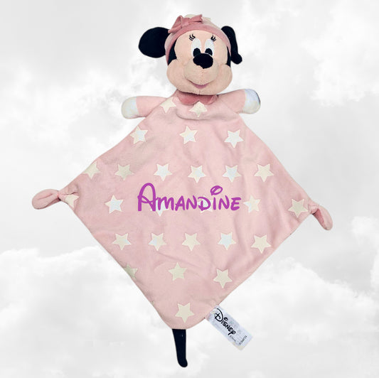 Doudou Disney Minnie Phosphorescent Personnalisé | Good Night