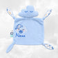 Doudou Nuage Garçon avec prénom brodé | Coton Polaire | A personnaliser