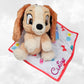 Doudou Peluche Belle 25cm avec Mouchoir Personnalisé | Nicotoy