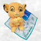 Doudou Peluche Simba 25cm avec Mouchoir Personnalisé | Nicotoy