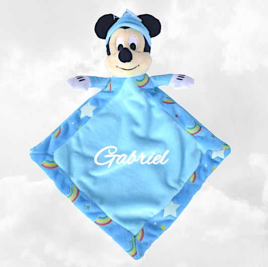 Doudou Disney Bébé Mickey Phosphorescent Personnalisé