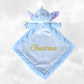 Doudou Mouchoir Disney Stitch Bleu Pastel 30cm Flopsie | Avec prénom brodé