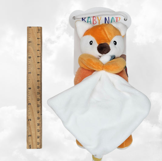Doudou Balthazar le Renard Personnalisé | Avec mouchoir | BabyNat
