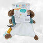 Doudou & Attache Sucette Lucien le Chien Personnalisé | BabyNat