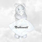 Doudou Mahé le Zèbre Personnalisé | Avec mouchoir | BabyNat
