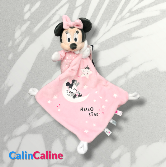 Disney Baby Minnie Phosphorescent Cuddly Toy | 18cm x 18cm | To Personalize