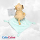 Doudou Peluche Mouchoir Disney Simba 15cm | Prénom Personnalisé