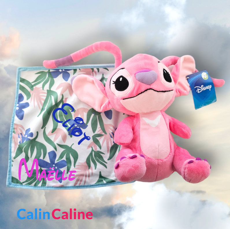 Doudou Stitch mouchoir Lilo et Stich DISNEY NICOTOY