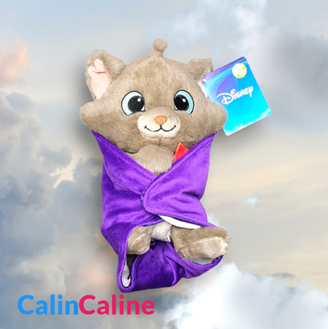 Doudou Peluche Disney Berlioz 25cm avec Mouchoir Personnalisé | Nicotoy
