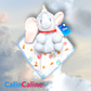 Doudou Peluche Disney Dumbo 25cm avec Mouchoir Personnalisé | Nicotoy