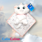 Doudou Peluche Disney Marie 25cm avec Mouchoir Personnalisé | Nicotoy
