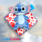 Disney Stitch knuffel 25cm met gepersonaliseerde zakdoek | Nicotoy