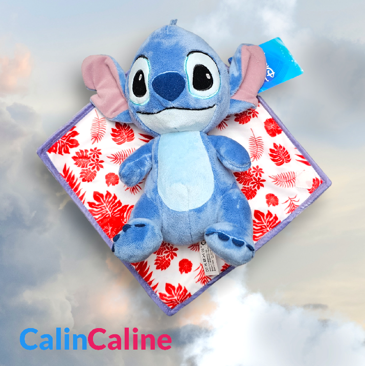 Doudou peluche Stitch personnalisé Disney - Au Fil du Génie