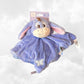 Doudou Plat Disney Bourriquet Violet 28cm | A personnaliser